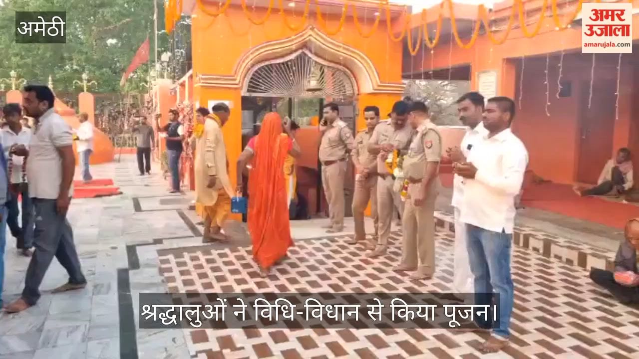 VIDEO: शैलपुत्री पूजन संग कलश स्थापना, शुरू हुआ नवरात्र पूजन, भोर से मंदिरों में उमड़ी भीड़
