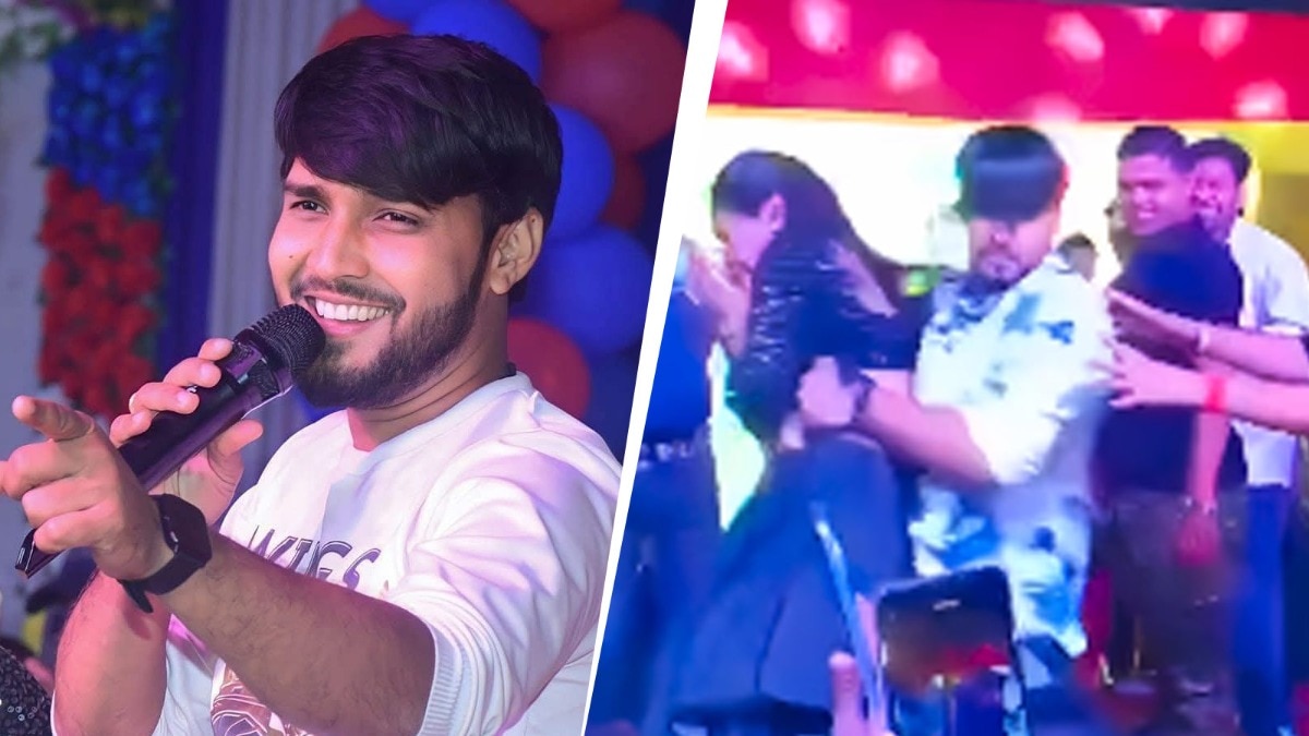 भोजपुरी सिंगर की हरकत पर मचा बवाल (Photo: Social Media)