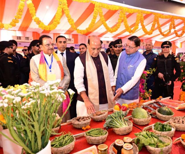 Rajnath Singh in Haldwani