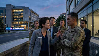 AI-generated photo for representational purpose Anthropic's showdown with Pentagon has sent a 'Trump message' to Silicon Valley: It's time to ...