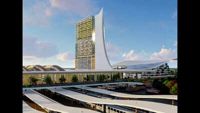 Artist's impression Redesigned city project to be in sync with rail stn devpt: Min