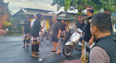 Karl Adolf Amrhein, 57, was detained by local security on Thursday morning after being spotted walking along the main road in Sukawati village about 7 a.m. during Bali’s annual Day of Silence./ Image: Instagram American tourist detained after being caught violating Bali’s most sacred rule on ‘Day of Silence’