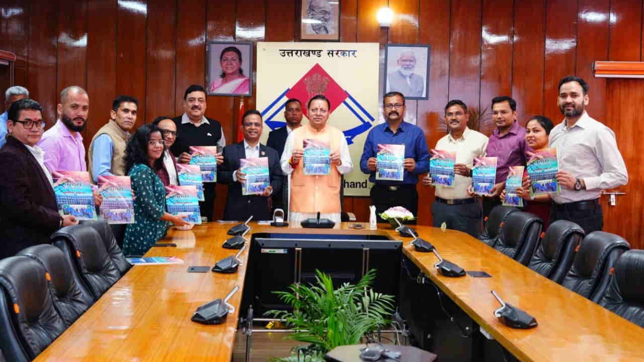 CM Dhami released souvenir 'Prayas: For a Better Tomorrow,' published by the Badminton Club Dehradun News