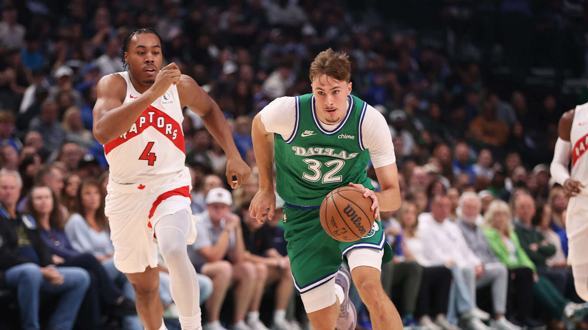 Dallas Mavericks' Cooper Flagg vs Toronto Raptors