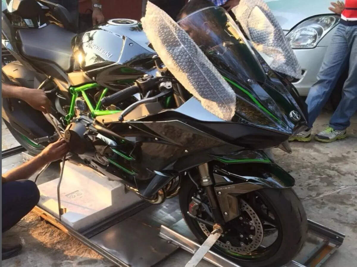 Dhoni's love for Bikes