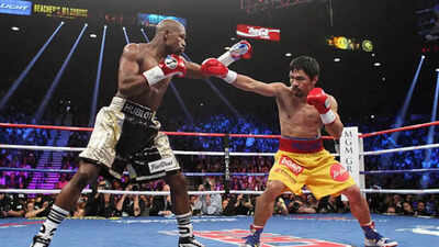 Floyd Mayweather Jr vs Manny Pacquiao rematch to break previous $600M ‘Fight of the Century’ record in Las Vegas, Jas Mathur opens up on fight’s preparations (Image via Getty) Floyd Mayweather Jr vs Manny Pacquiao rematch to break previous $600M ‘Fight of the Century’ record in Las Vegas, Jas Mathur opens up on fight’s preparations