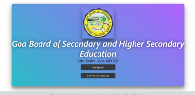 GBHSE Goa Board Class 12th result 2026 released with a 92.9% pass percentage: Check direct link to download scorecards here