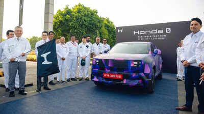 Honda’s first electric SUV begins India testing; 500 km range, Creta EV rival!