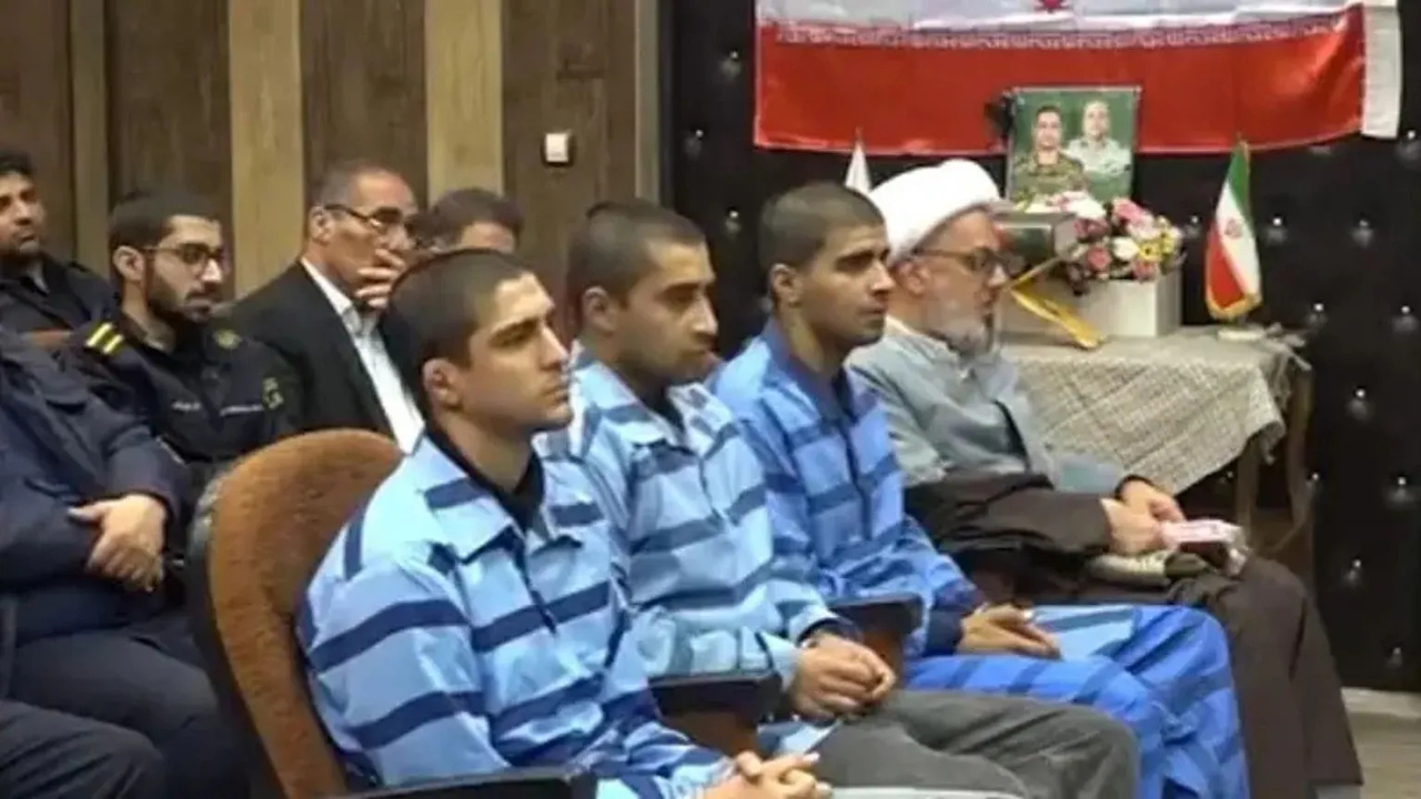 Iran executed three men on Thursday who were accused of killing police officers during protests in January Iran executed three men on Thursday who were accused of killing police officers during protests in January