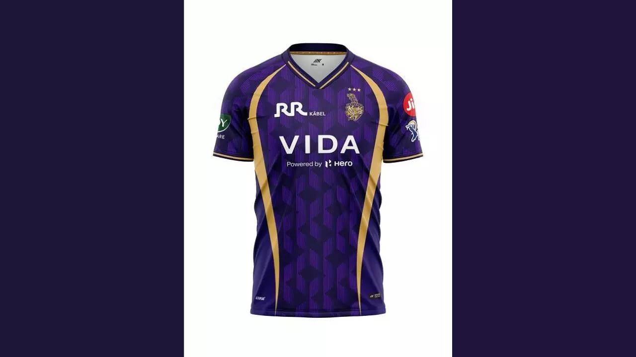KKR jersey