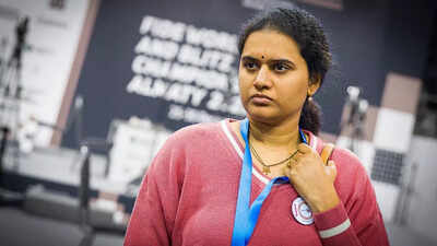 Koneru Humpy (Photo by Lennart Ootes/FIDE). Koneru Humpy Exclusive after Candidates pull-out: 'Would FIDE hold tournaments in Kashmir?'