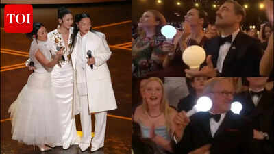 EJAE, Rei Ami, Audrey Nuna's 'Golden' performance turns Oscars into KPop concert; Leonardo DiCaprio, Steven Spielberg, Emma Stone dance with lightsticks- WATCH
