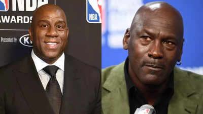 Magic Johnson sends heartwarming message for longtime NBA friend Michael Jordan following latest NASCAR accolade