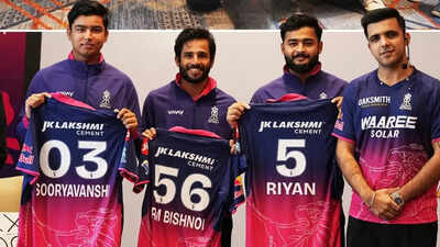 Photo/Agencies 'New look, same Halla Bol': Rajasthan Royals launch IPL 2026 jersey