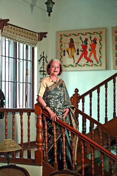 ‘I have never called myself a fashion designer, but a textile designer’, says Nandita Raja