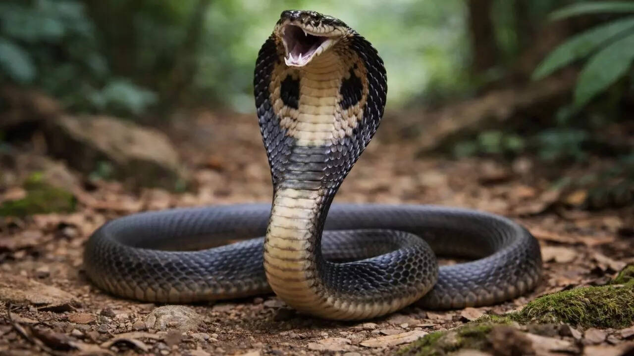 Physical features and identification of the Chinese cobra