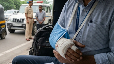 Pune techie almost loses finger after cabbie bites him dispute over fare