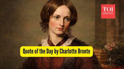 Quote of the Day by Charlotte Bronte, 