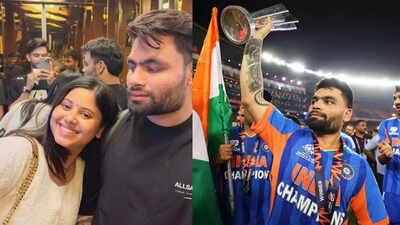 'Mujhe bhool gye kya?': Priya Saroj teases Rinku Singh at airport after T20 World Cup glory - WATCH