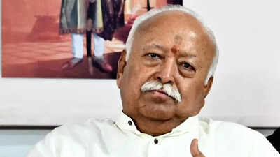 RSS chief Mohan Bhagwat (File photo) 'India can end ongoing war': RSS chief Mohan Bhagwat calls for global harmony as Middle East tensions escalate
