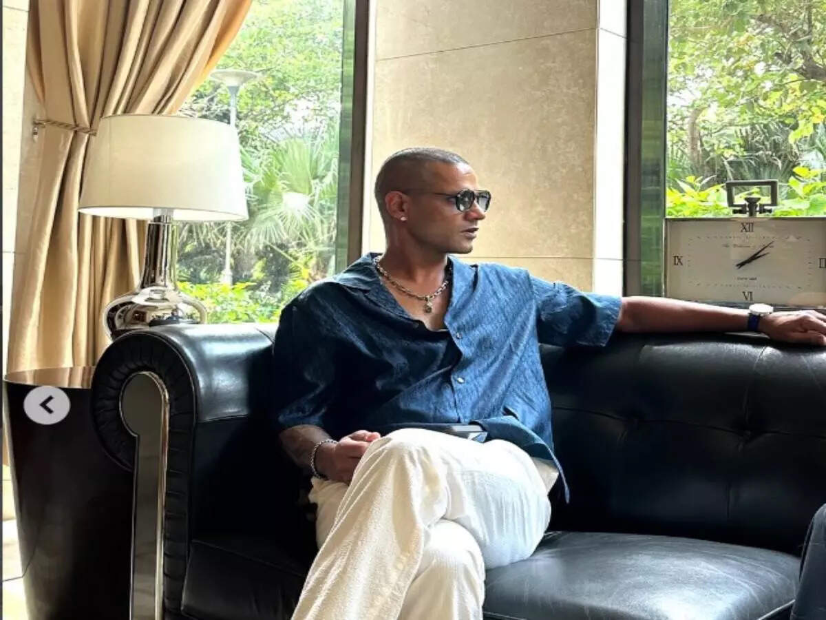 shikhardofficial/Instagram Shikhar dhawan