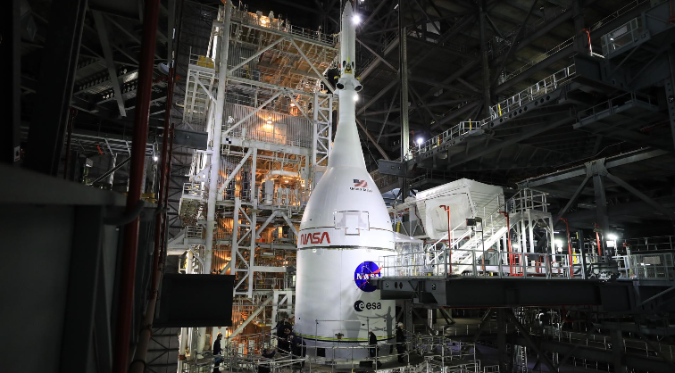 The Orion spacecraft will serve as the exploration vehicle that will carry and sustain the crew on Artemis missions to the Moon and return them safely to Earth (Caption and Photo via NASA)