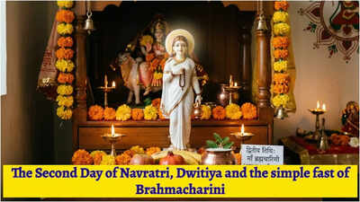 The Second Day of Navratri, Dwitiya and the simple fast of Brahmacharini