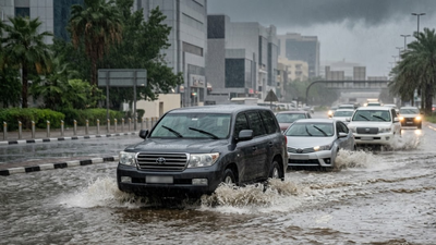 UAE warns motorists against entering flooded valleys/Representative Image UAE warns motorists against entering flooded valleys: Dh2,000 fine, 23 black points and 60-day vehicle impoundment