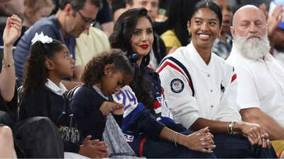 Vanessa Bryant rocks Dodgers fit as Freddie Freeman’s wife Chelsea joins her for a headline-grabbing appearance