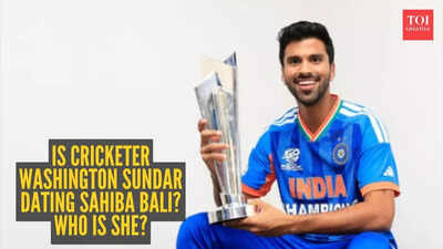 Is cricketer Washington Sundar dating Sahiba Bali? Who is she?