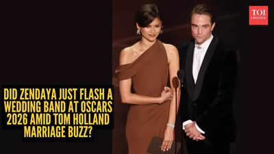 Did Zendaya just flash a wedding band at Oscars 2026 amid Tom Holland marriage buzz?