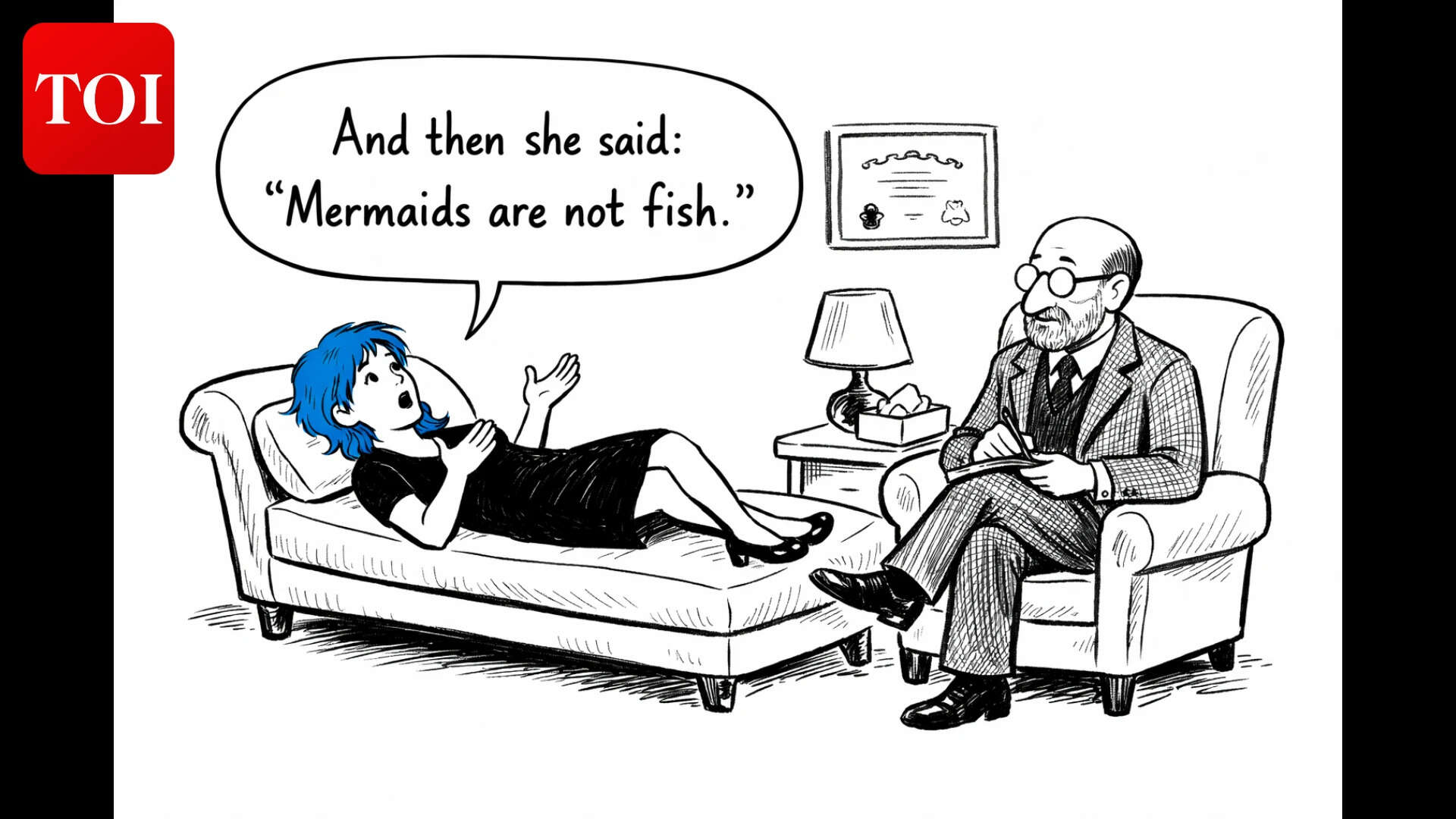 And then she said... image